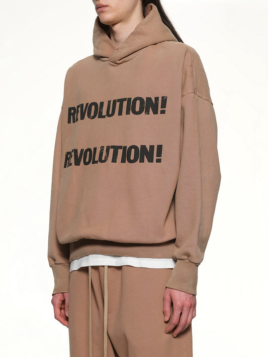 Revolution Hoodie in Dune Pearl