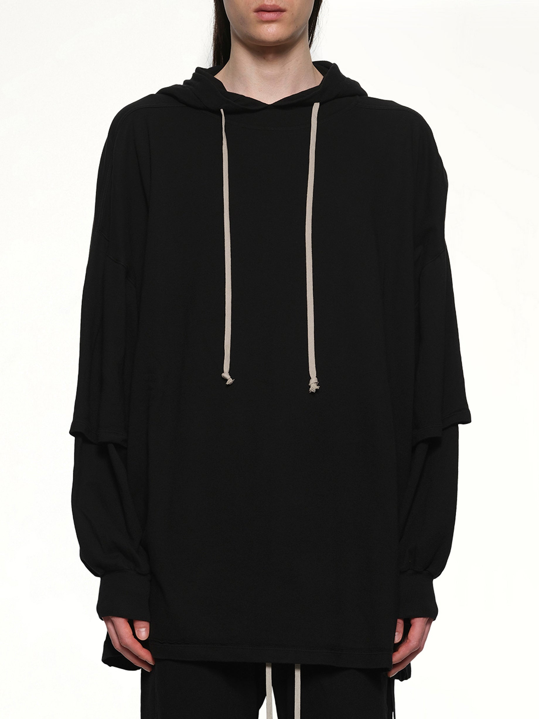 Tommy Hustler Hoodie in Black