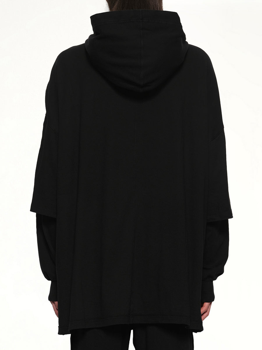 Tommy Hustler Hoodie in Black