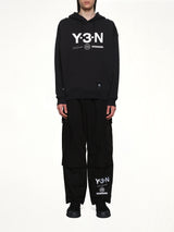 Y-3 X NBHD Graphic Hoodie in Black
