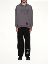 Y-3 X NBHD Graphic Hoodie in Granite