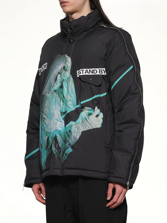 Heldon Stand By Jacket in Black