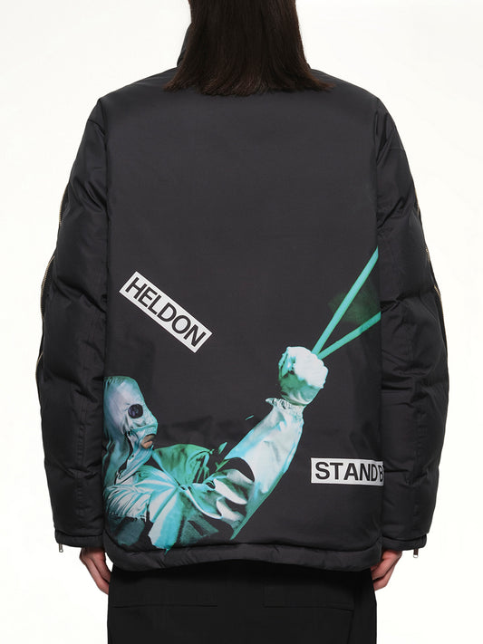 Heldon Stand By Jacket in Black