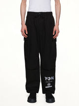Y-3 X NBHD 블랙 카고 팬츠
