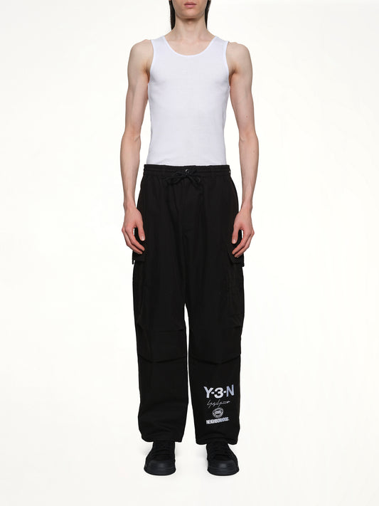 Y-3 X NBHD Cargo Pants in Black
