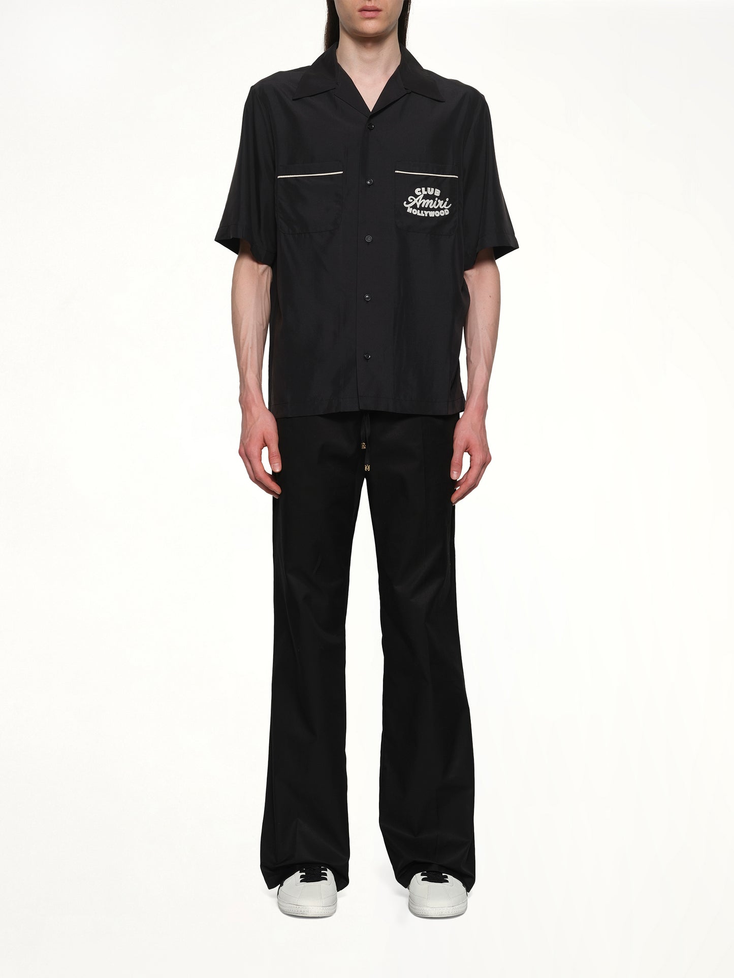 Club Amiri Camp Shirt in Black