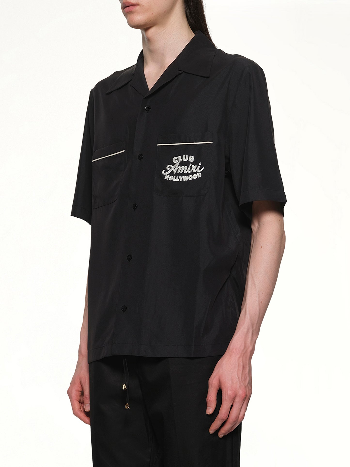 Club Amiri Camp Shirt in Black