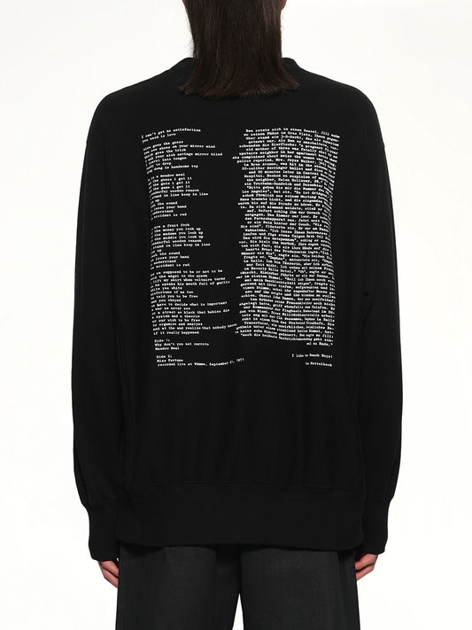 Faust Sweatshirt in Black