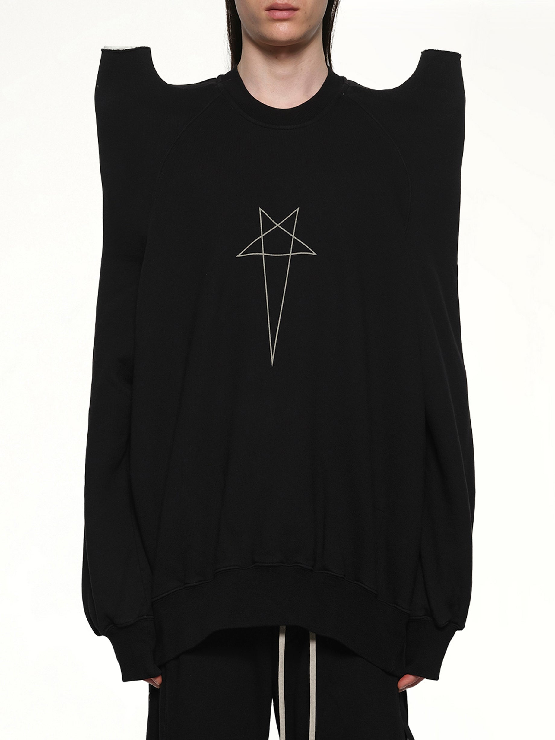 Pentagram Tec Sweat in Black/Pearl