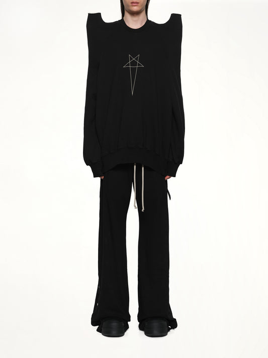 Pentagram Tec Sweat in Black/Pearl