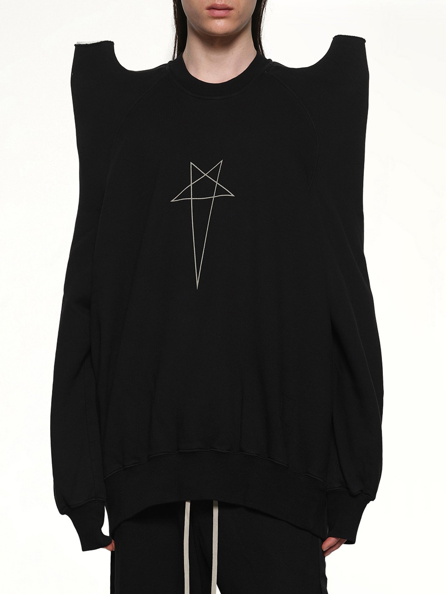 Pentagram Tec Sweat in Black/Pearl