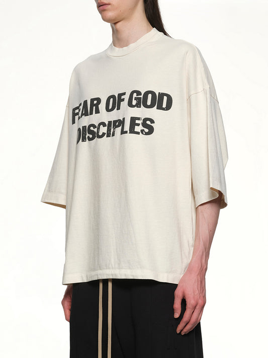 Relaxed Fit Disciple T-Shirt in Oat