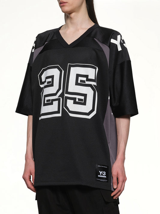 Y-3 X NBHD Football Jersey in Black