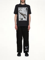 Y-3 X NBHD 黑色/花岗岩印花 T 恤