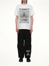 白色 Y-3 X NBHD 印花 T 恤