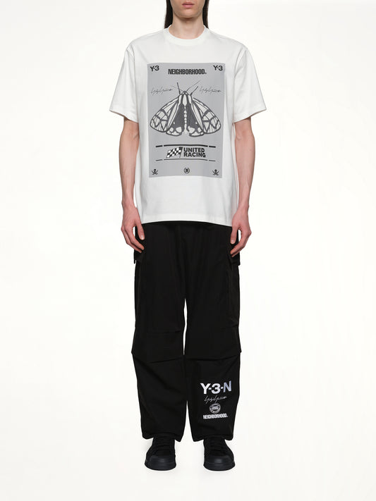 Y-3 X NBHD Graphic T-Shirt in White