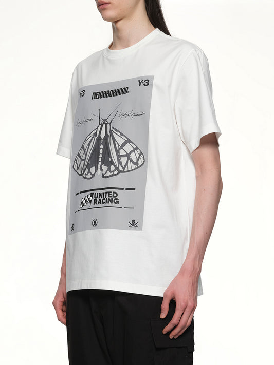 Y-3 X NBHD Graphic T-Shirt in White