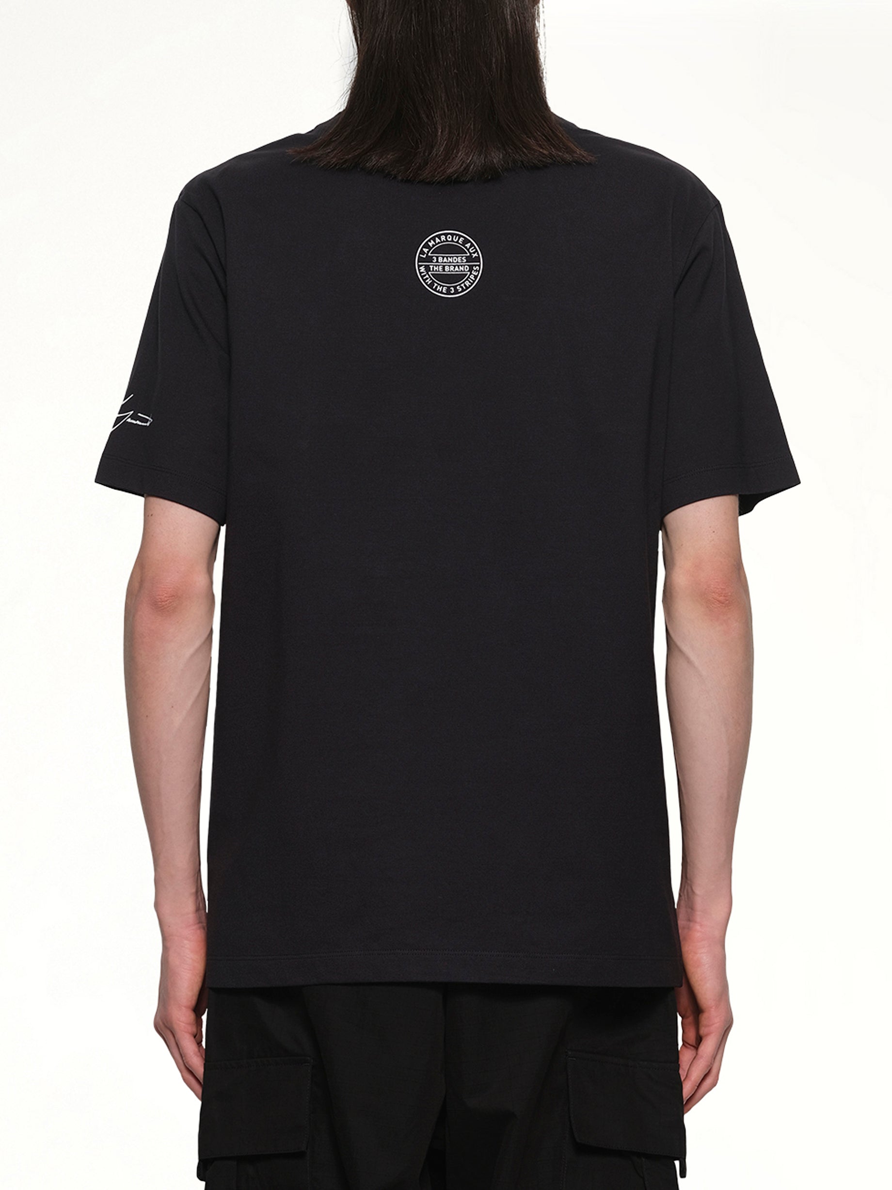 Y-3 X NBHD 黑色徽标T恤