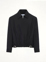 Belted Jacket in Black