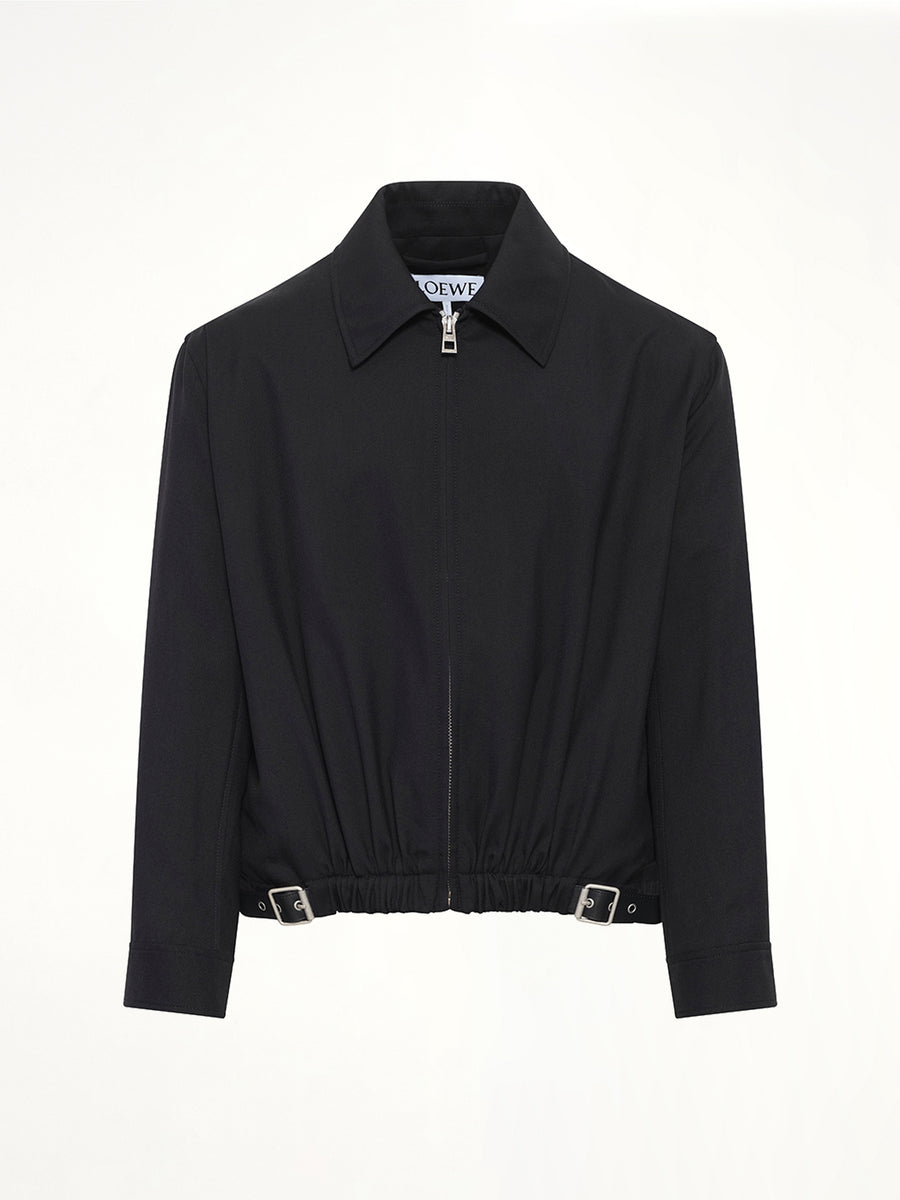Belted Jacket in Black