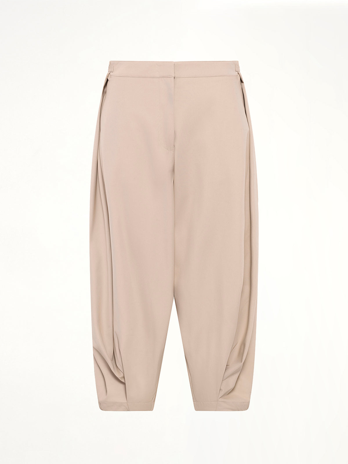 Draped Trouser AF in Beige