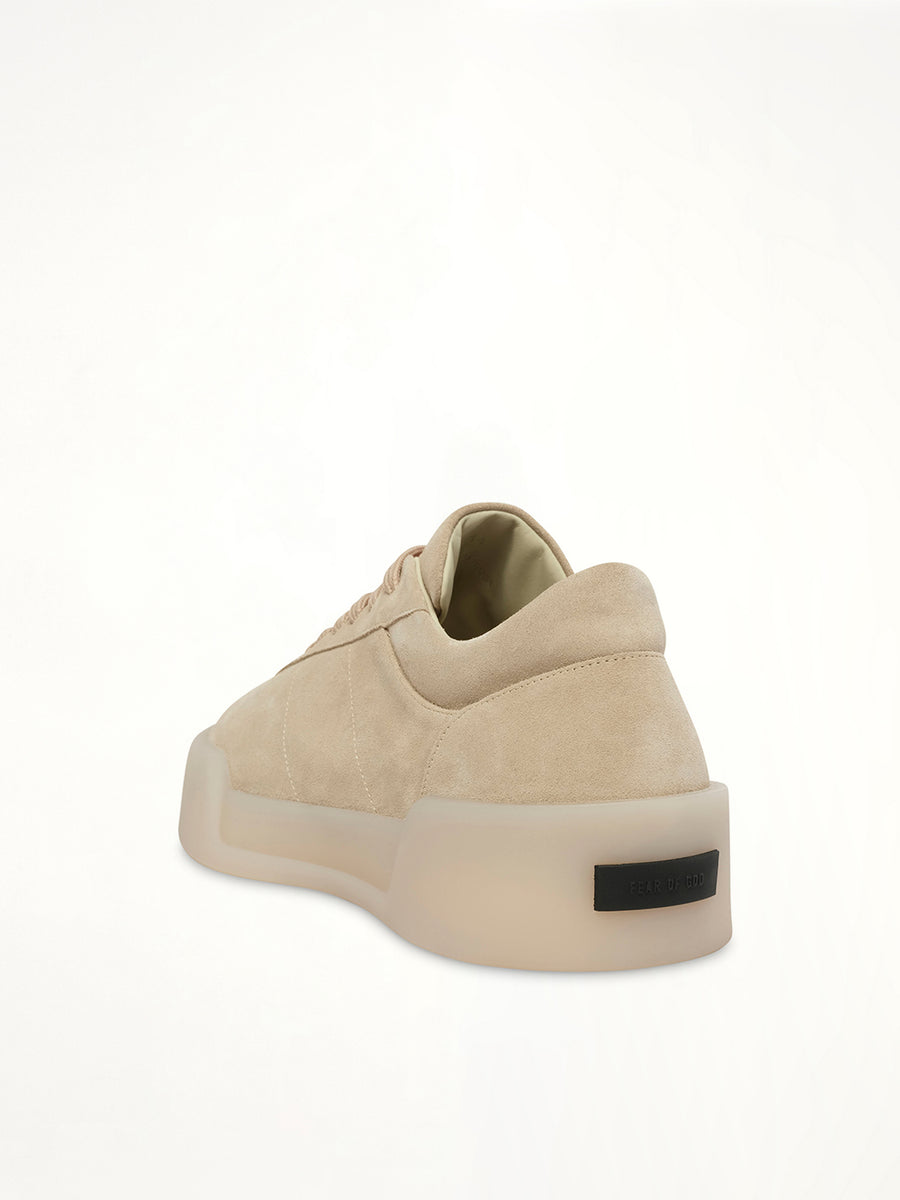 Aerobic Low Sneaker in Oat Back View | FEAR OF GOD