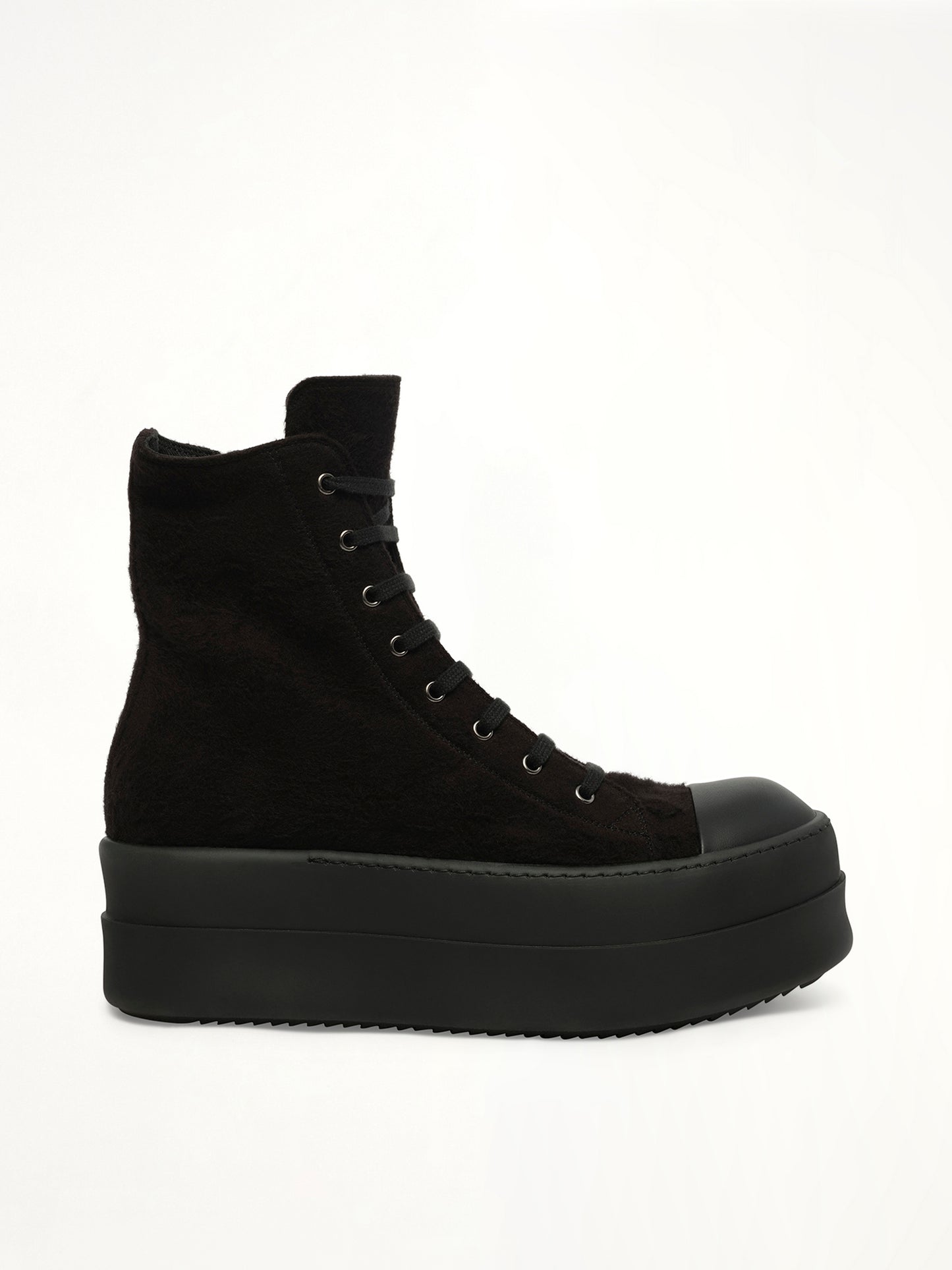 Double Bumper Sneaker in All Black