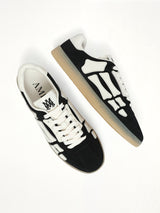 Pacific Bones Sneaker in Black Top View | AMIRI