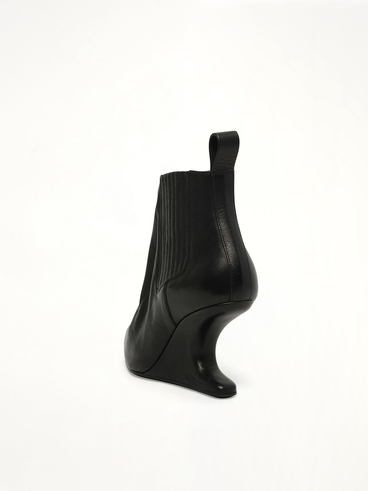Ankle Taco in Black Back View | RICK OWENS