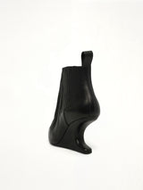 Ankle Taco in Black Back View | RICK OWENS