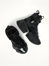 Noir Kei Ninomiya X Reebok High Sneaker in Black Top View | NOIR KEI NINOMIYA