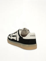 Pacific Bones Sneaker in Black Back View | AMIRI