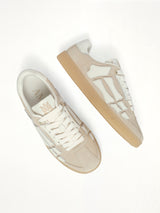 Pacific Bones Sneaker in Sand Top View | AMIRI