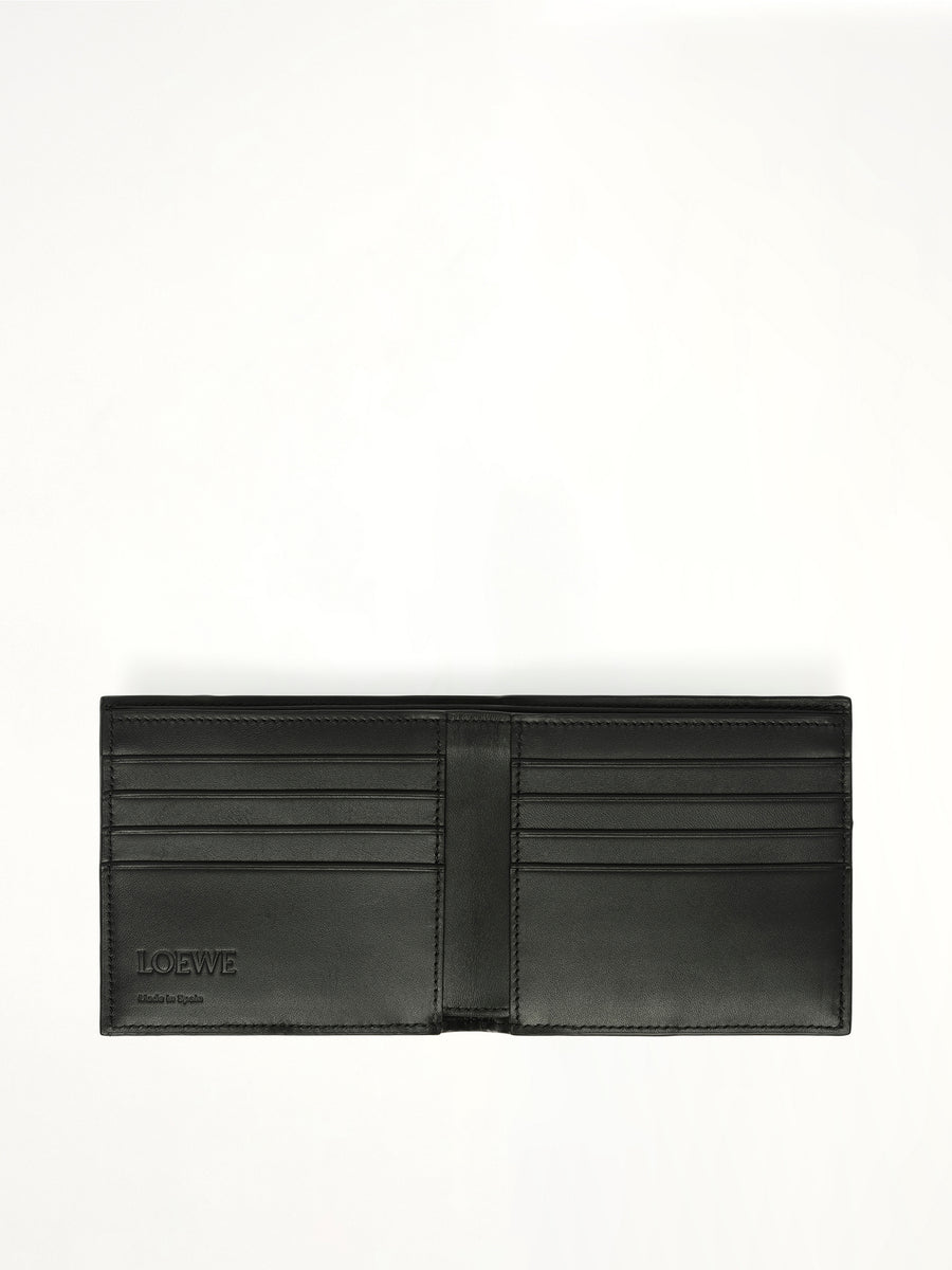 Puzzle Edge Bifold Wallet in Black