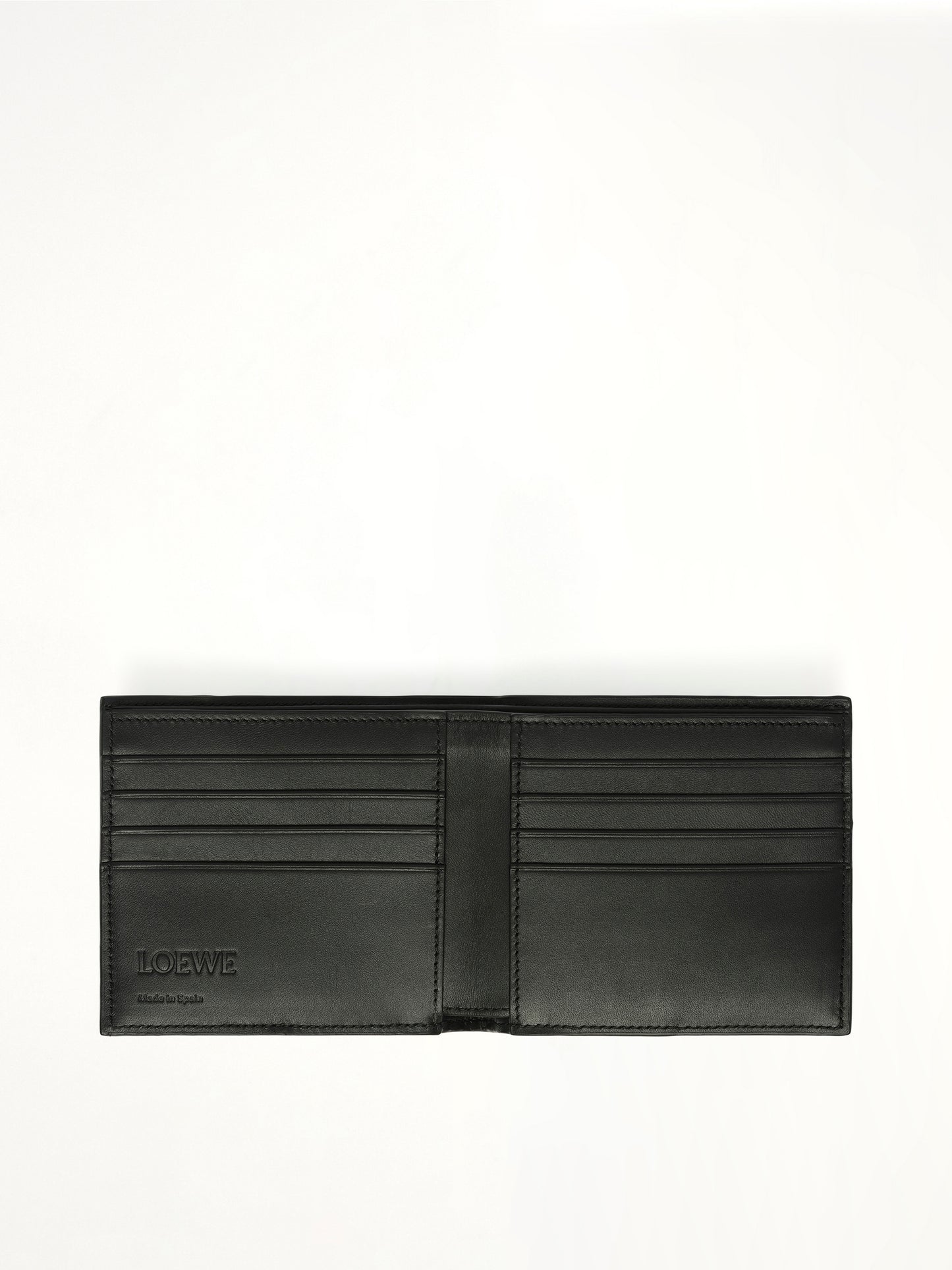 Puzzle Edge Bifold Wallet in Black