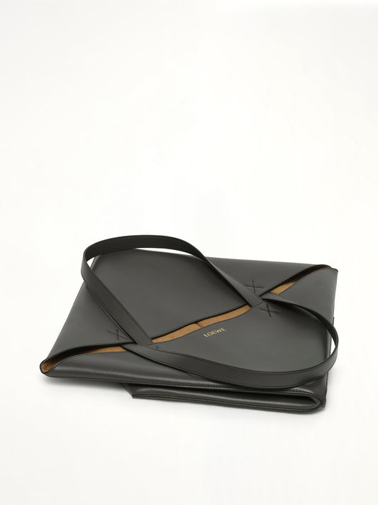 Puzzle Fold Tote XL in Dark Grey