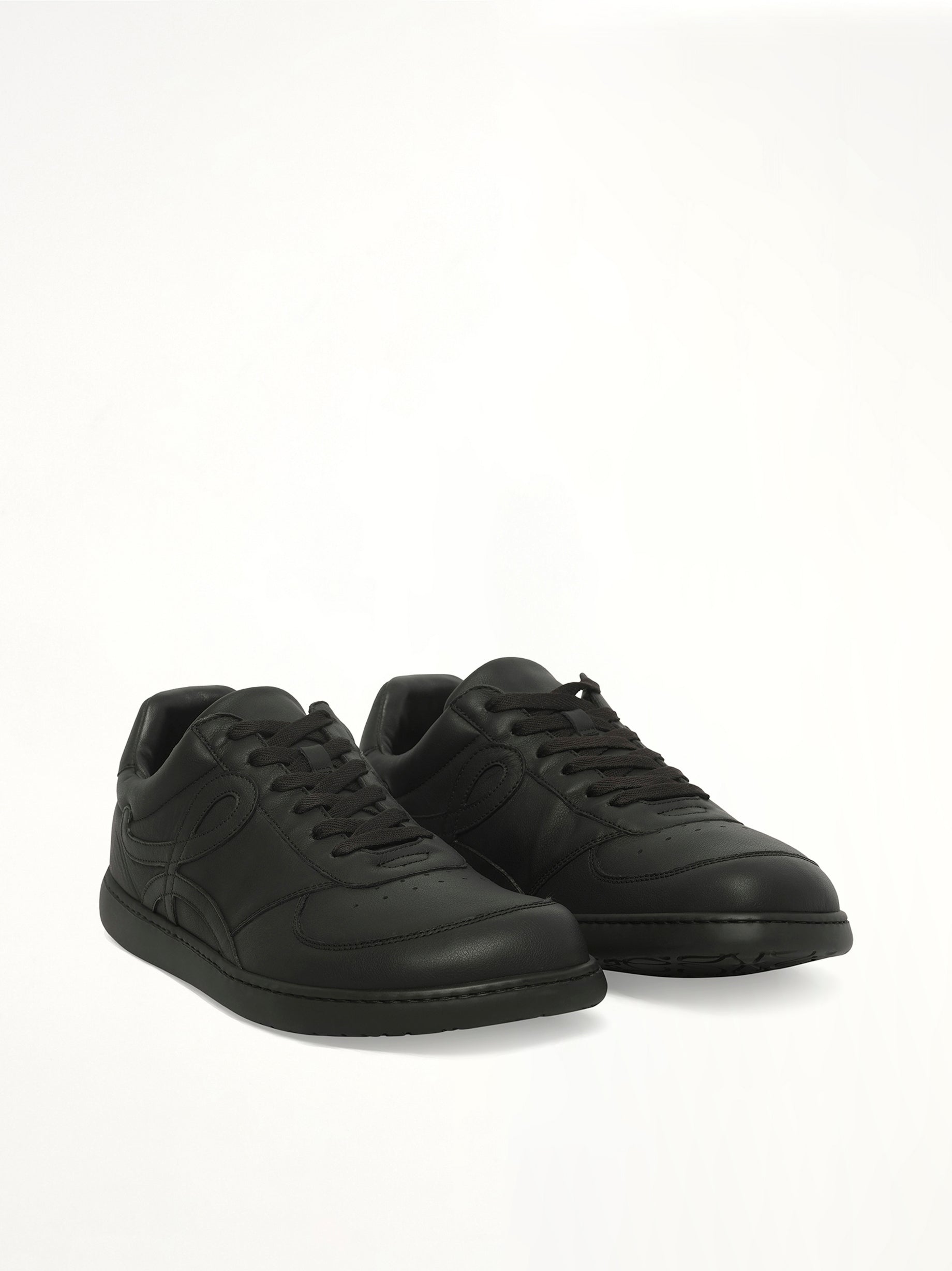 Jambo Sneeaker in Black Front View | LOEWE