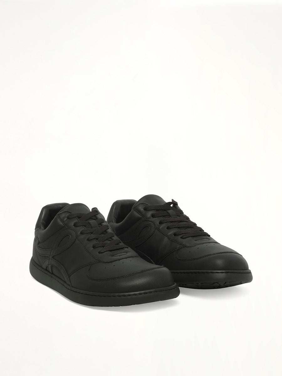 Jambo Sneeaker in Black Front View | LOEWE
