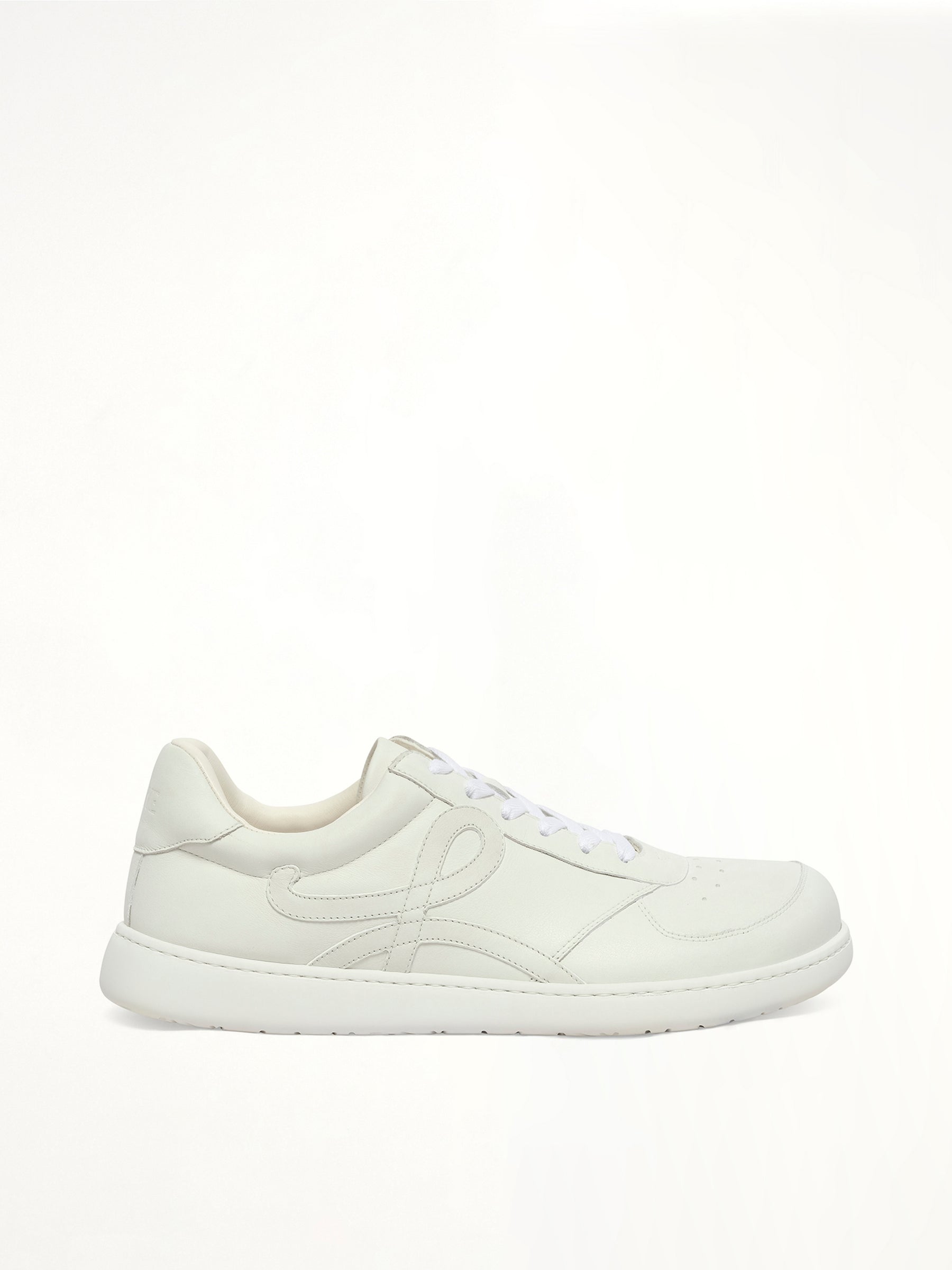 Jambo Sneaker in White Side View | LOEWE