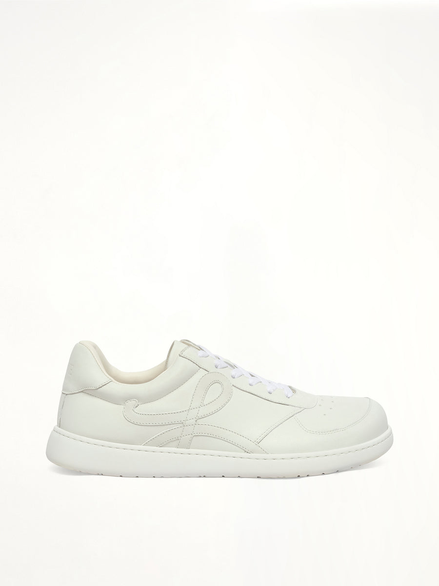 Jambo Sneaker in White Side View | LOEWE