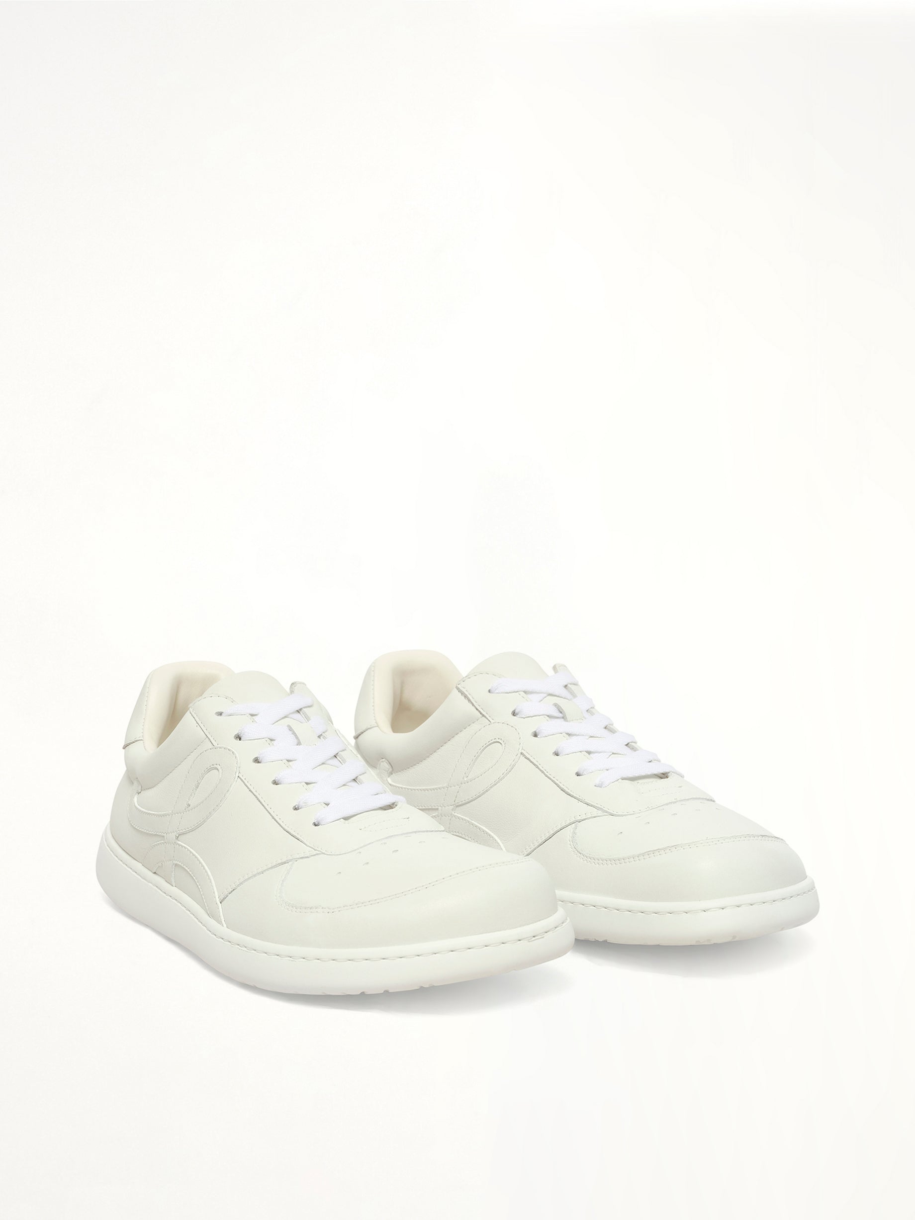 Jambo Sneaker in White Front View | LOEWE