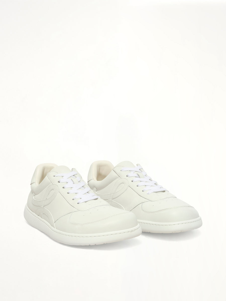 Jambo Sneaker in White Front View | LOEWE