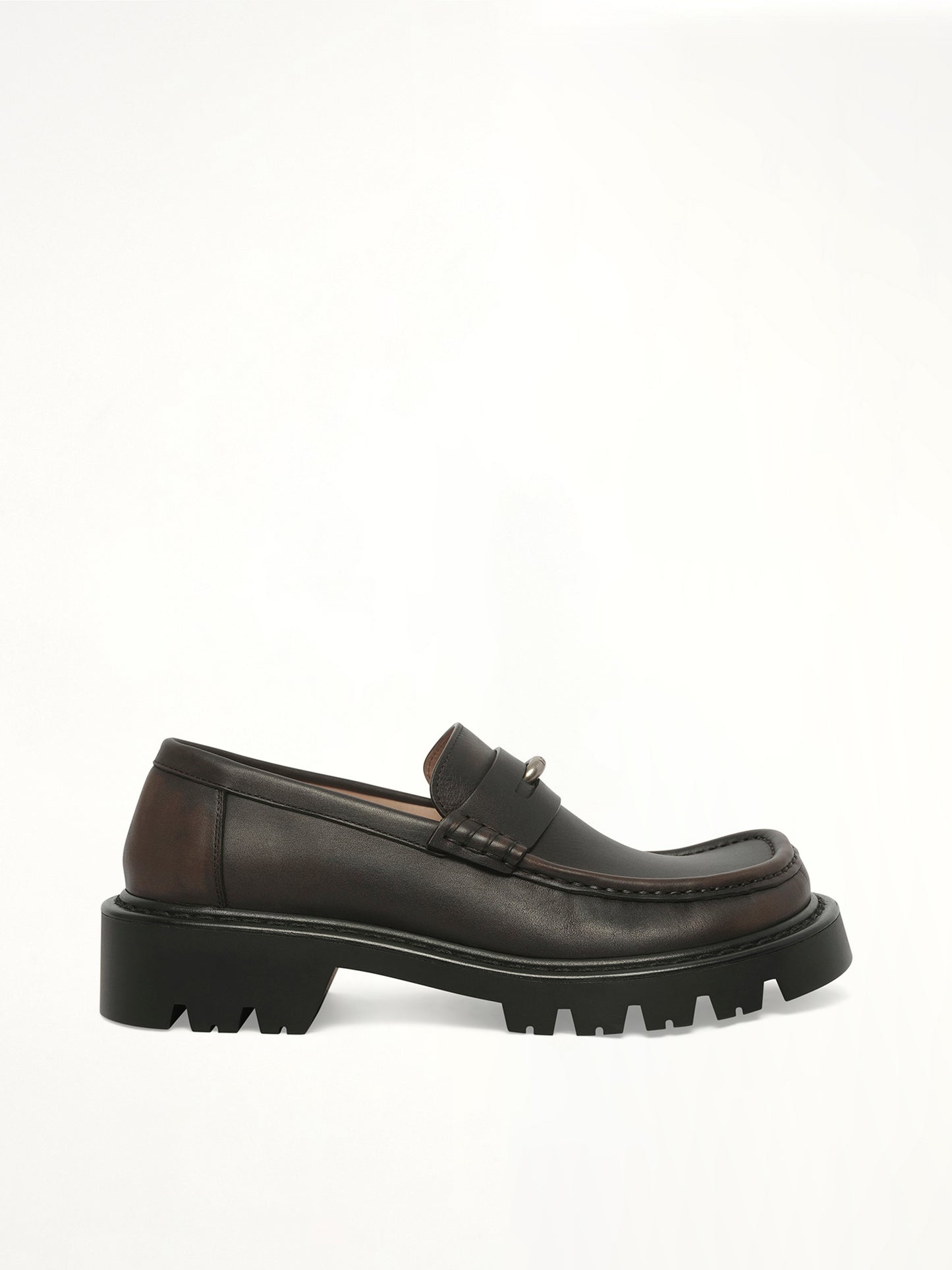 Sierra Loafer Donut in Dark Brown