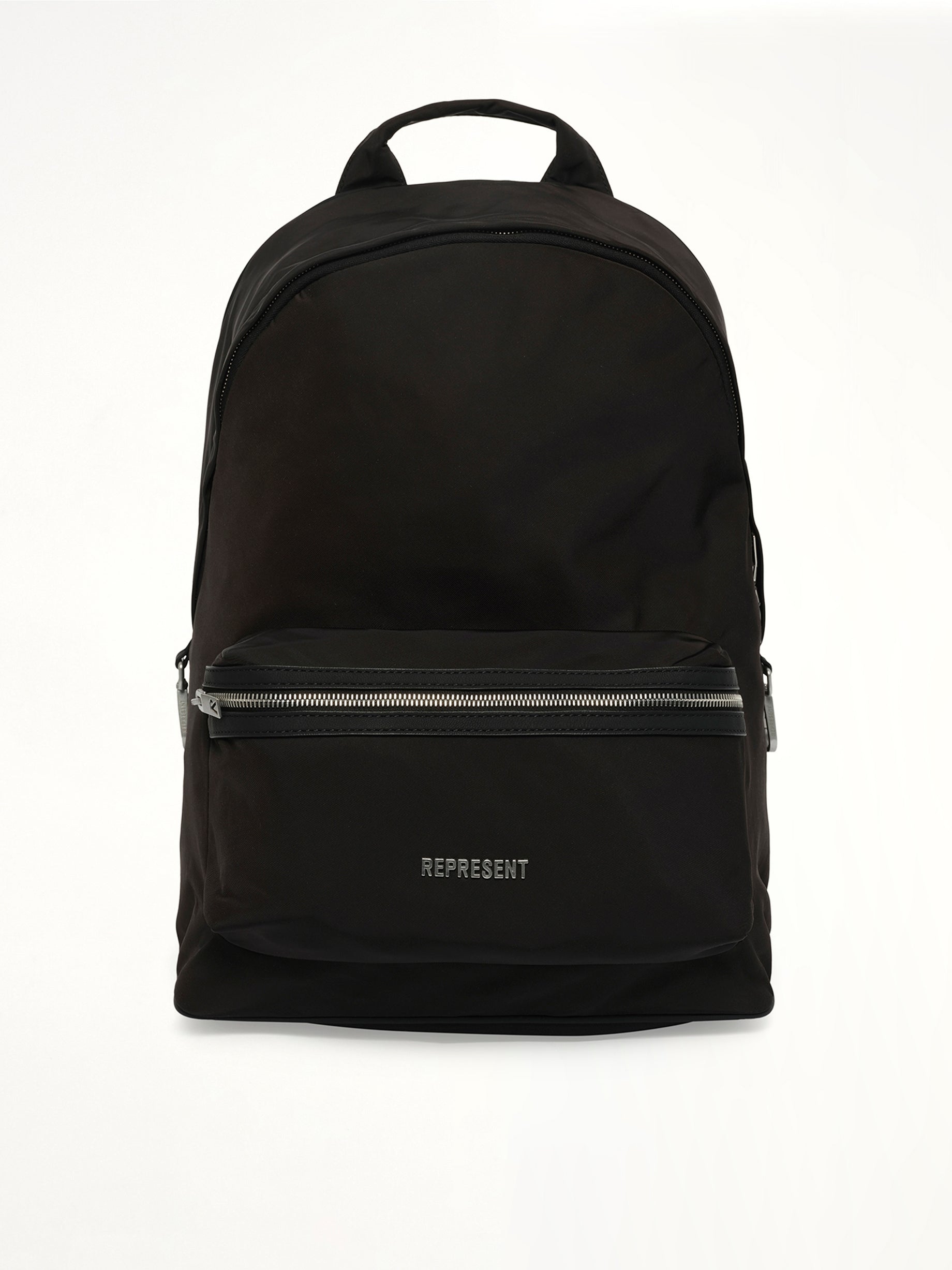 Nylon Backpack in Black