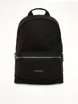 Nylon Backpack in Black