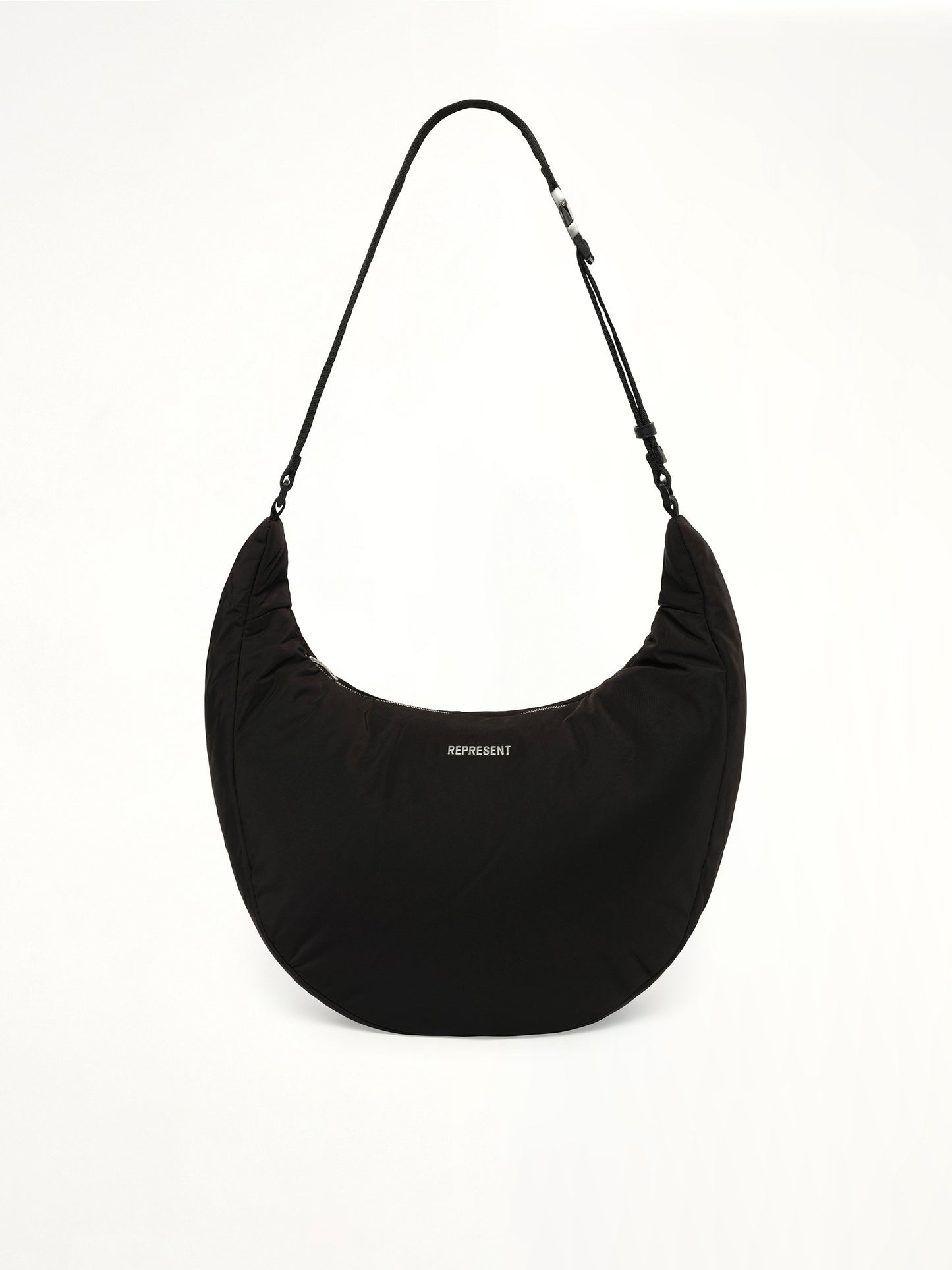 Padded Sling Bag in Black