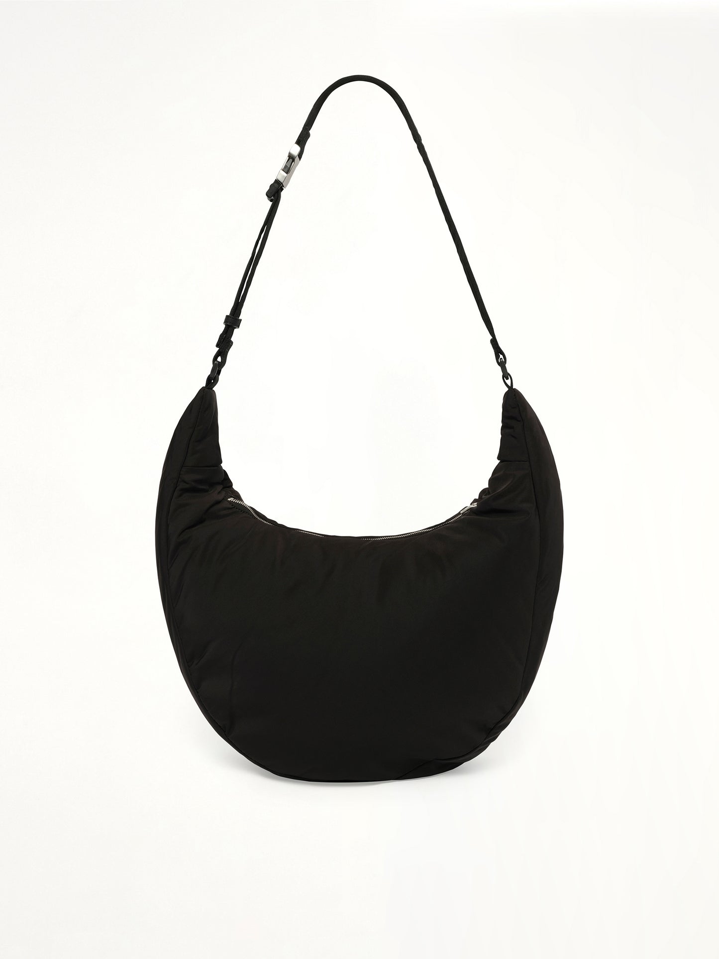 Padded Sling Bag in Black