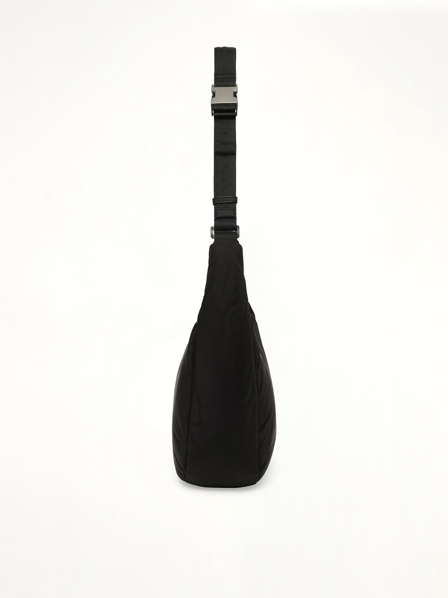 Padded Sling Bag in Black