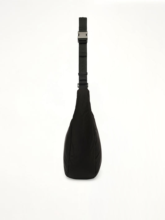 Padded Sling Bag in Black