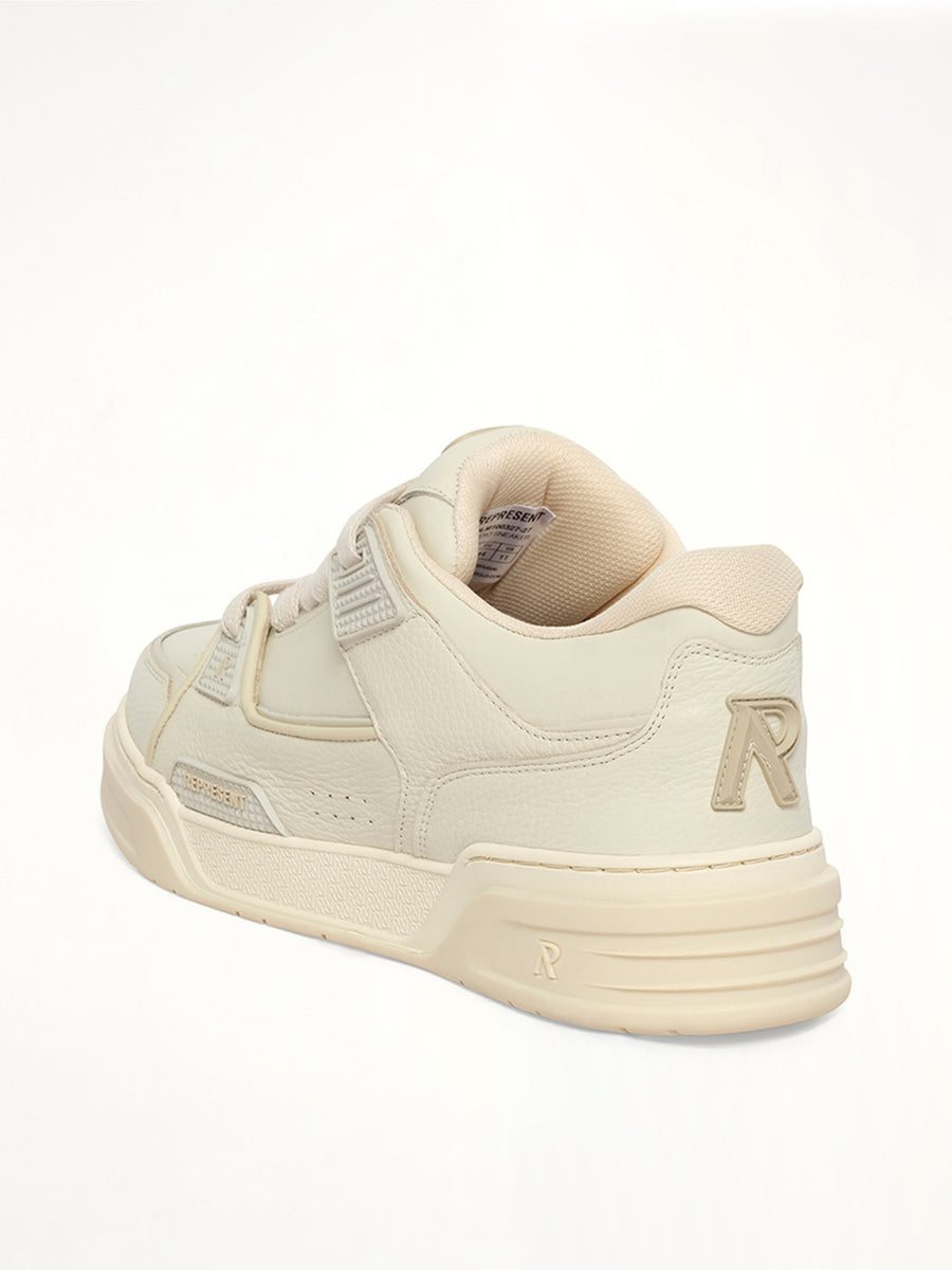 Studio Sneaker in Vintage White Back View | REPRESENT